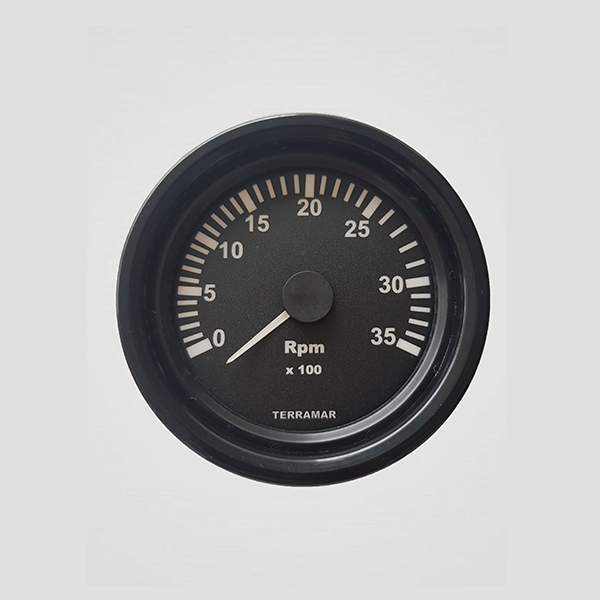 Tacômetro 3500 RPM 85mm SEA LINE