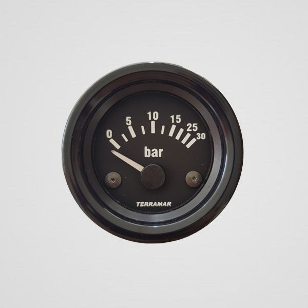 Indicador de pressão 0-30 bar 12V 52mm – 100143