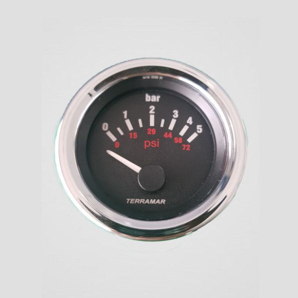 Indicador de Pressão 0-5 bar 52mm SEALINE