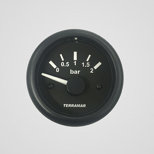 Indicador de pressão 0-2 bar 52mm CLASSIC