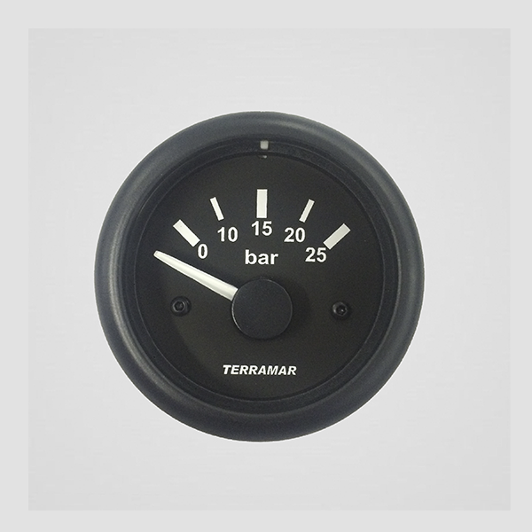 Indicador de pressão 0-25 bar 52mm CLASSIC