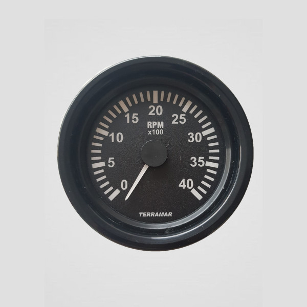 Tacômetro 4000 RPM 85mm SEA LINE-0