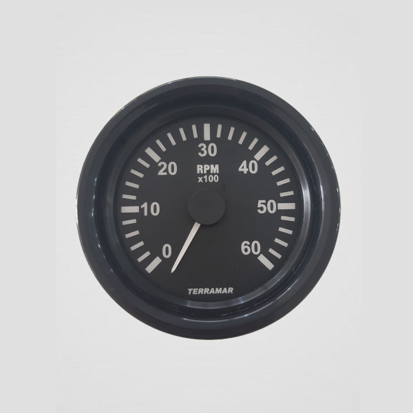 Tacômetro 6000 RPM 85mm SEA LINE-0