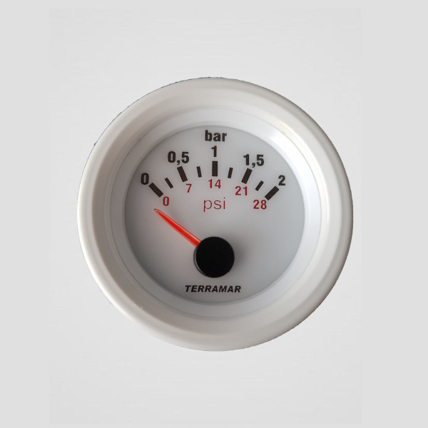 Indicador de Pressão              0-2 bar 52mm SEALINE-0
