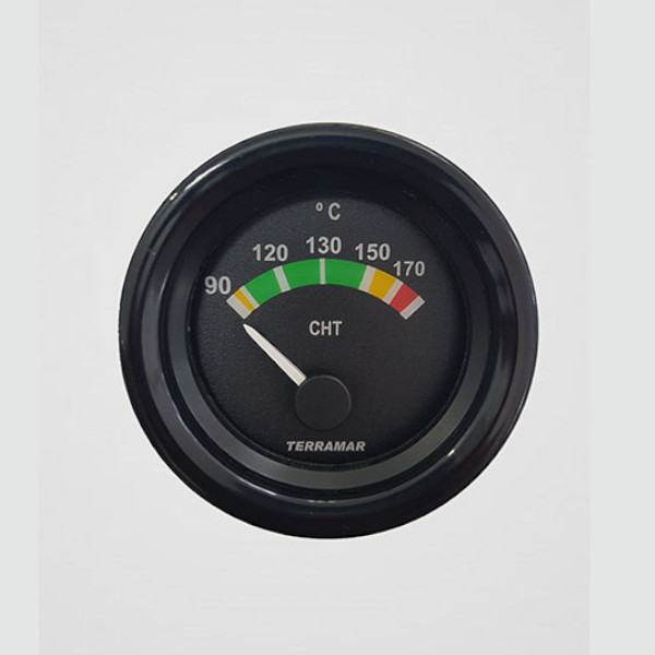 Indicador de Temperatura CHT 150ºC 52mm 12V - TTCALDP52-0