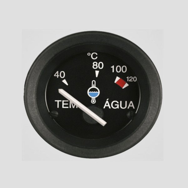 Indicador de temperatura 12V 52mm - 100005-0