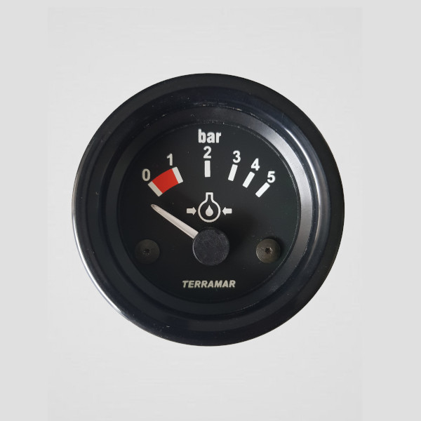 Indicador de pressão 0-5 bar 12V 52mm - 100109/10-180-0