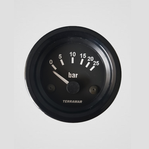 Indicador de pressão 0-25 bar 24V 52mm - 100129-0