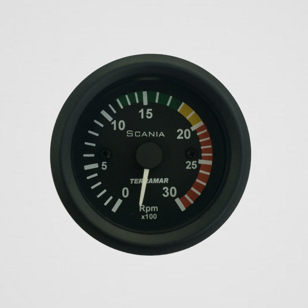 Tacômetro 3000 RPM 80mm - 100313/144-0