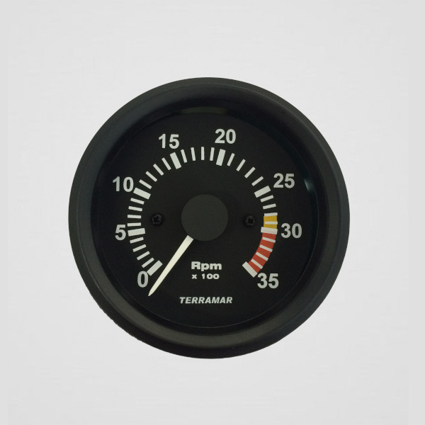 Tacômetro 3500 RPM 80mm - 100316/140-0