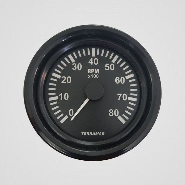 Tacômetro 8000 RPM 85mm SEA LINE-0